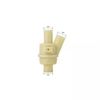 Thermostat d'eau MAHLE TH 67 82