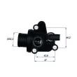 Thermostat d'eau MAHLE TI 12 87 - Visuel 1