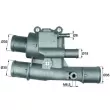 Thermostat d'eau MAHLE TI 123 88 - Visuel 1