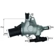 Thermostat d'eau MAHLE TI 142 83 - Visuel 1