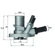 Thermostat d'eau MAHLE TI 149 88 - Visuel 1
