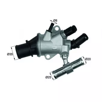 Thermostat d'eau MAHLE TI 157 88