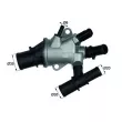 Thermostat d'eau MAHLE TI 170 88 - Visuel 1
