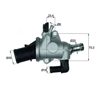 Thermostat d'eau MAHLE
