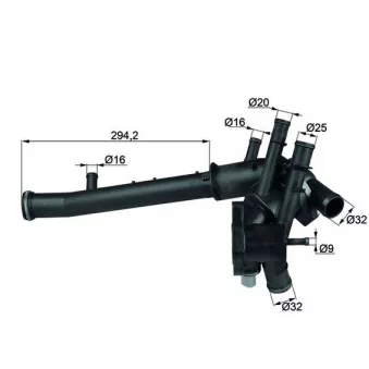 Thermostat d'eau MAHLE TI 18 109