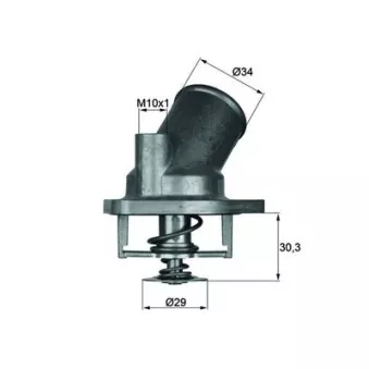 Thermostat d'eau MAHLE TI 2 92