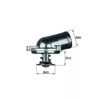 Thermostat d'eau MAHLE TI 22 79