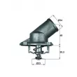 Thermostat d'eau MAHLE TI 224 92 - Visuel 1