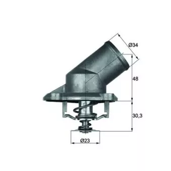 Thermostat d'eau MAHLE TI 224 92