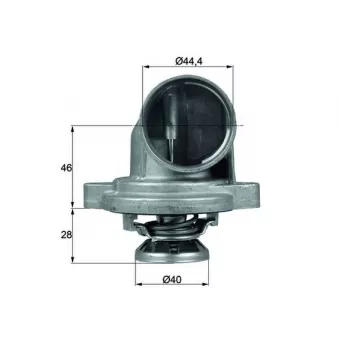 Thermostat d'eau MAHLE TI 23 80