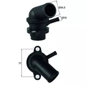 Thermostat d'eau MAHLE TI 240 87D