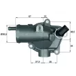 Thermostat d'eau MAHLE TI 30 92 - Visuel 1