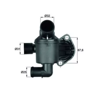 Thermostat d'eau MAHLE TI 35 87