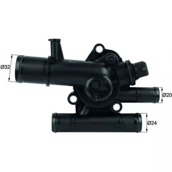 Thermostat d'eau MAHLE TI 38 89