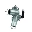 Thermostat d'eau MAHLE TI 44 92D - Visuel 1