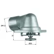 Thermostat d'eau MAHLE TI 46 92D - Visuel 1