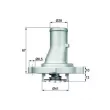 Thermostat d'eau MAHLE TI 68 87D - Visuel 1