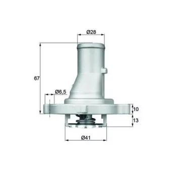 Thermostat d'eau MAHLE TI 68 87D
