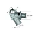 Thermostat d'eau MAHLE TI 73 80D - Visuel 1