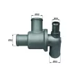 Thermostat d'eau MAHLE TI 80 87 - Visuel 1