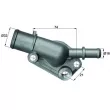 Thermostat d'eau MAHLE TI 85 82D - Visuel 1