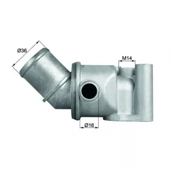 Thermostat d'eau MAHLE TI 91 87D