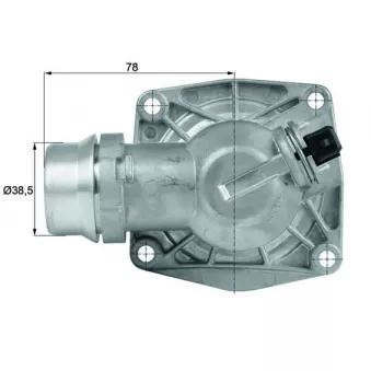 Thermostat d'eau MAHLE TM 16 105