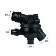 Thermostat d'eau MAHLE TM 19 102 - Visuel 1