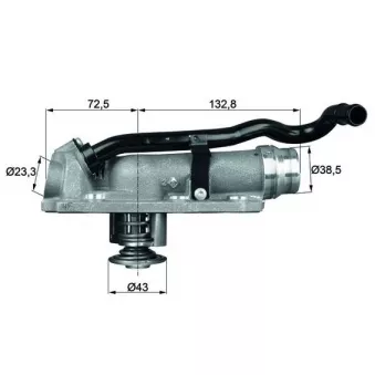 Thermostat d'eau MAHLE TM 9 105
