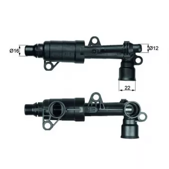 Thermostat, refroidissement d'huile MAHLE TO 11 86