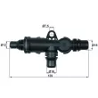 Thermostat, refroidissement d'huile MAHLE TO 4 82 - Visuel 1
