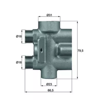 Thermostat, refroidissement d'huile MAHLE