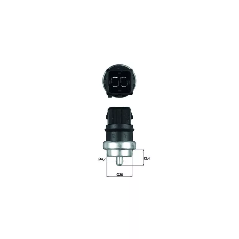 Sonde de température, liquide de refroidissement MAHLE TSE 14