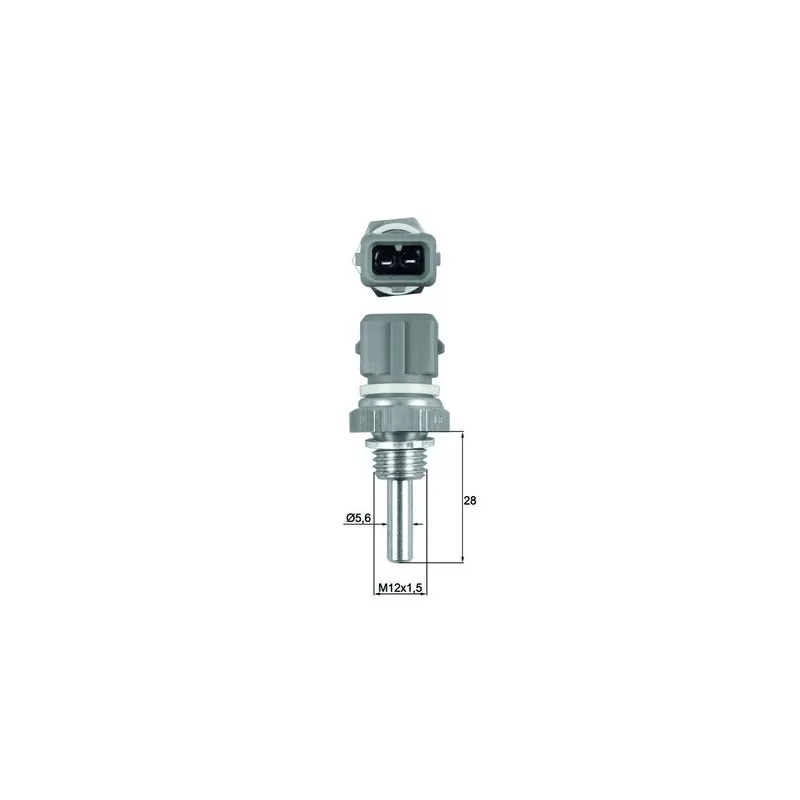 Sonde de température, liquide de refroidissement MAHLE TSE 19