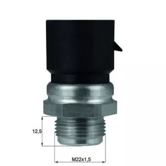 Interrupteur de température, ventilateur de radiateur MAHLE TSW 38D