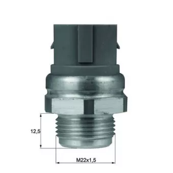 Interrupteur de température, ventilateur de radiateur MAHLE TSW 49D