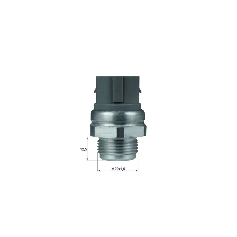 Interrupteur de température, ventilateur de radiateur MAHLE TSW 49D