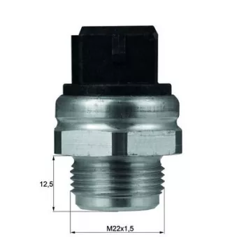 Interrupteur de température, ventilateur de radiateur MAHLE TSW 50D