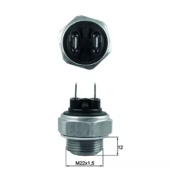 Interrupteur de température, ventilateur de radiateur MAHLE TSW 59