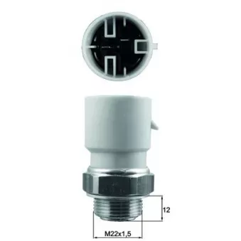 Interrupteur de température, ventilateur de radiateur MAHLE TSW 61