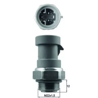 Interrupteur de température, ventilateur de radiateur MAHLE TSW 66