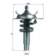 Thermostat d'eau MAHLE TX 106 90D - Visuel 1
