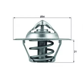 Thermostat d'eau MAHLE TX 112 83D