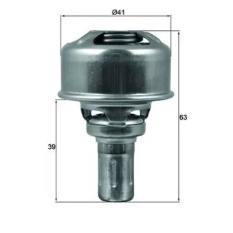 Thermostat d'eau MAHLE TX 174 86