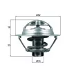 Thermostat d'eau MAHLE TX 175 95D - Visuel 1