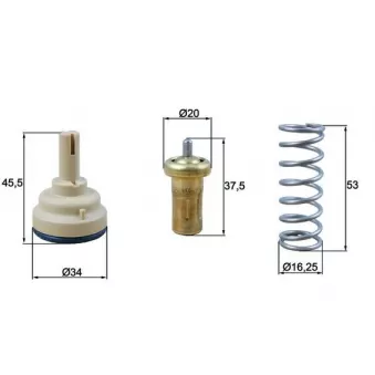 Thermostat d'eau MAHLE
