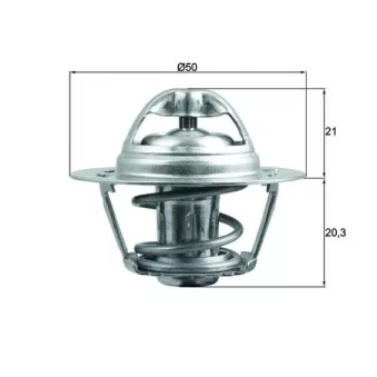 Thermostat d'eau MAHLE TX 196 83D