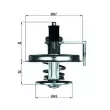Thermostat d'eau MAHLE TX 22 75D - Visuel 1