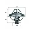 Thermostat d'eau MAHLE TX 38 80D - Visuel 1
