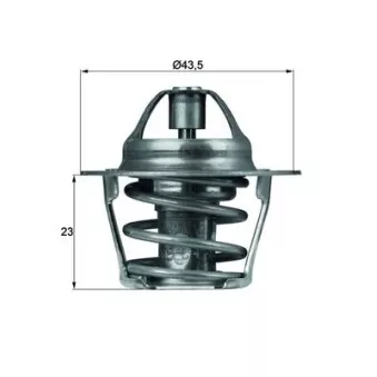 Thermostat d'eau MAHLE TX 61 83